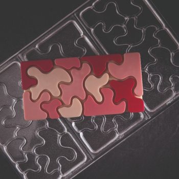 Molde de policarbonato tableta chocolate Camouflage de Pavoni PC5011FR
