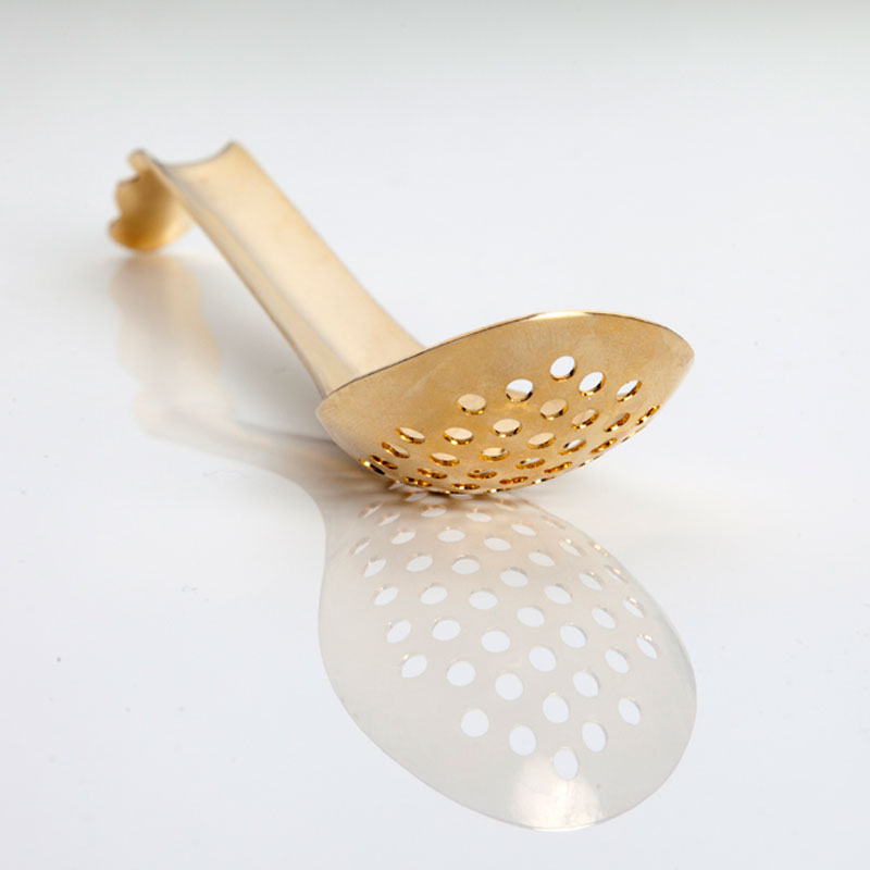 CUCHARA LOTUS GOLD PARA ESFERIFICACION - 100% CHEF