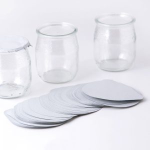 TAPA TERMOSELLABLE XS (YOGUR DE 120 ML) - 100% CHEF