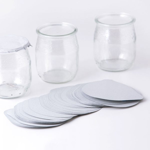 TAPA TERMOSELLABLE XS (YOGUR DE 120 ML) - 100% CHEF