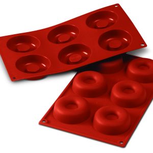 MOLDE SILICONE 6 SAVARINS 72 -SF012