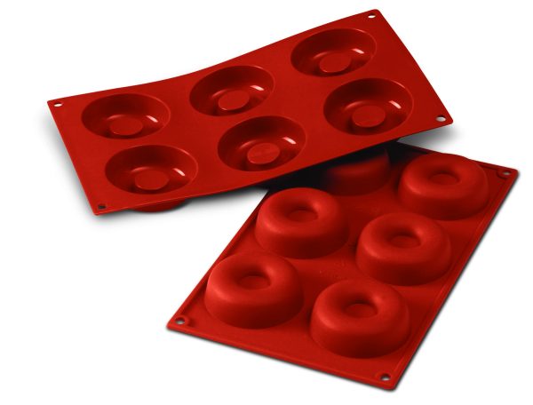 MOLDE SILICONE 6 SAVARINS 72 -SF012