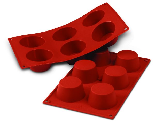 MOLDE SILICONA 6 MUFFINS