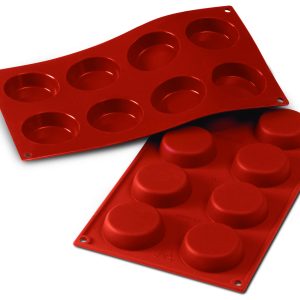MOLDE SILICONE 8 REDONDOS