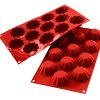 MOLDE SILICONE 12 MINI MAGDALENAS