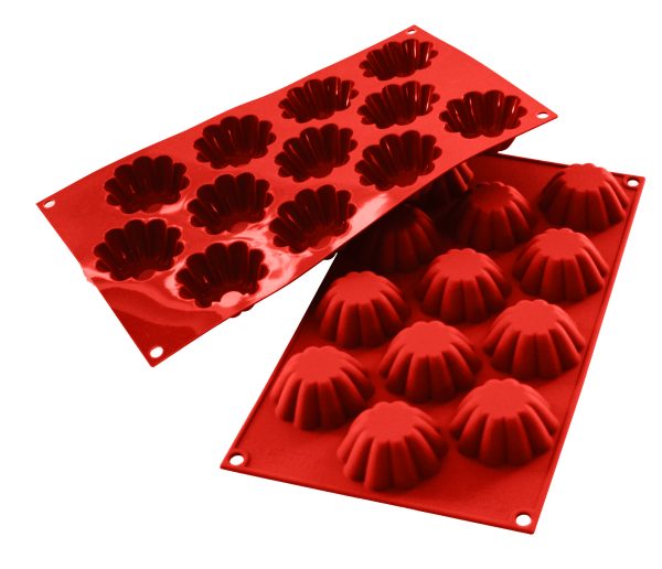 MOLDE SILICONE 12 MINI MAGDALENAS