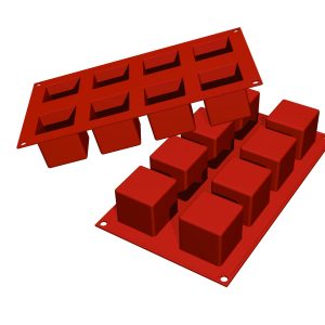 MOLDE SILICONE 8 CUBOS 50- SF104