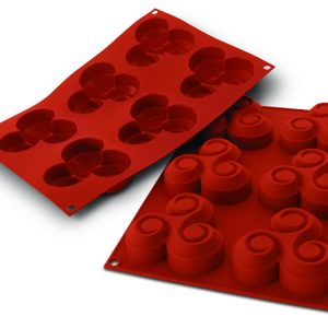 MOLDE SILICONE 6 TRISKELLS - SF064