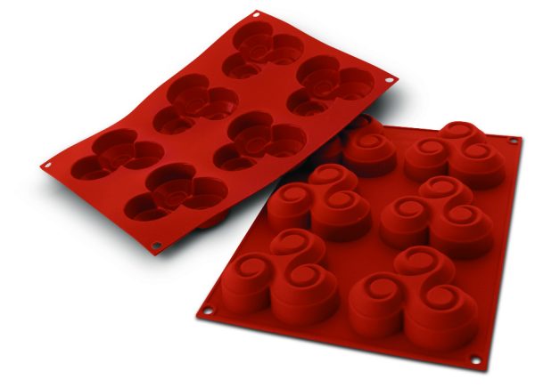 MOLDE SILICONE 6 TRISKELLS - SF064