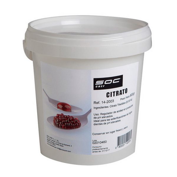 Citrato 600g Soc Chef