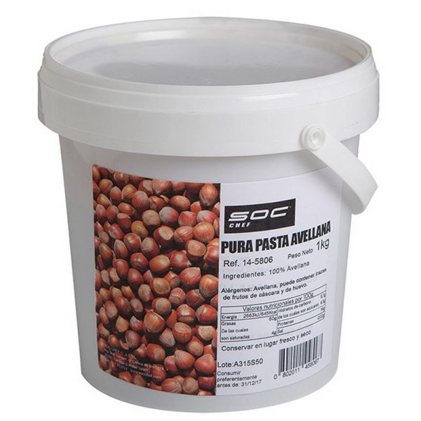 1Kg Pura Pasta de Avellana