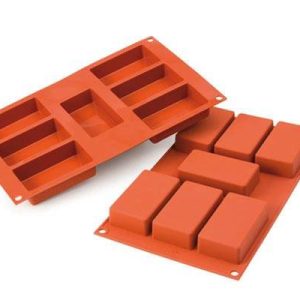 MOLDE SILICONE 7 RECTANGULOS -SF110
