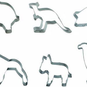SET CORTAPASTA ANIMALES SELVA 6 UND