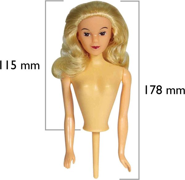 FIGURA TARTA MUÑECA RUBIA - Imagen 4