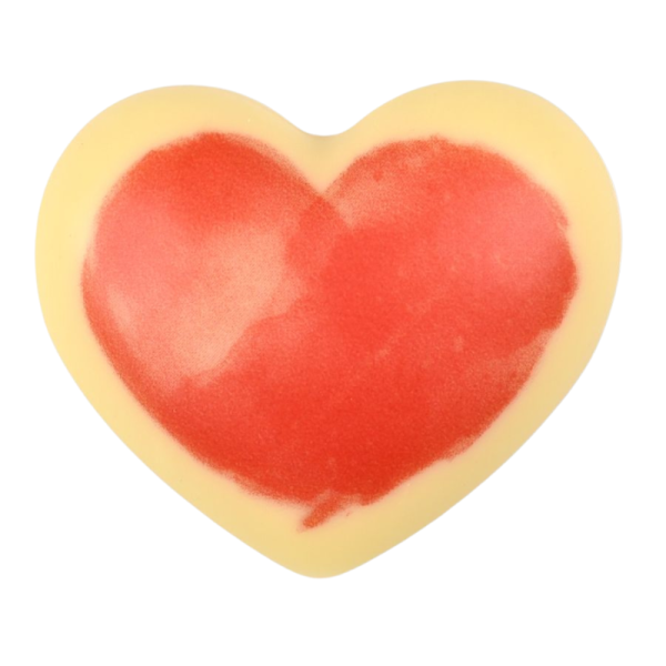 CORAZÓN SAN VALENTÍN CHOCO BCO C/72U - Imagen 2