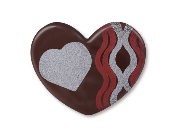 CORAZÓN CHOCO SAN VALENTÍN 72 UNDS - Imagen 2