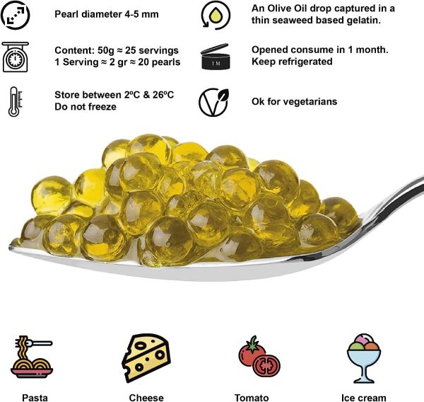 CAVIAROLI ALBAHACA 50GR - Imagen 3