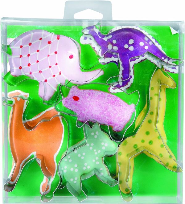 SET CORTAPASTA ANIMALES SELVA 6 UND - Imagen 3
