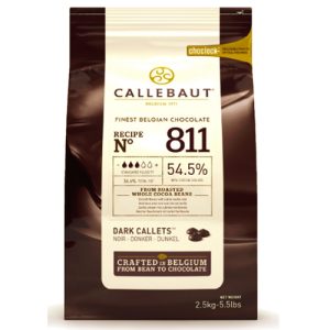 COBERTURA NEGRO 54.5% 2.5 KG CALLEBAUT
