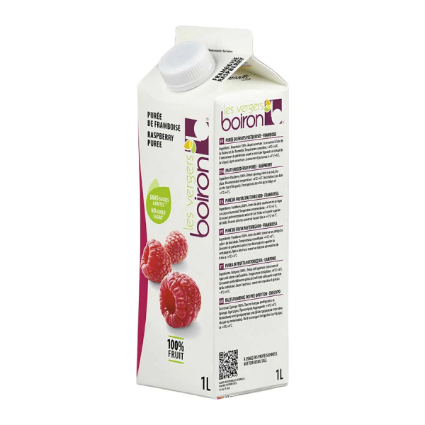PURE FRAMBUESA  100% pasteurizada Les Verges Boiron 1 l.