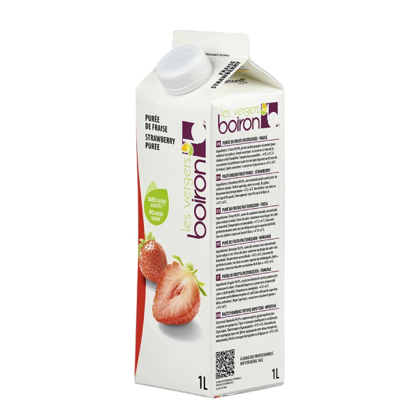 PURE FRESA 100% fruta pasteurizada Les Verges Boiron 1 l.