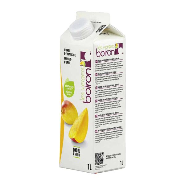 PURE MANGO 100% pasteurizada Les Verges Boiron 1 l.