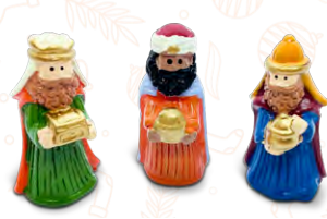 REYES MAGOS TUNICA 100UD 100 UNIDADES