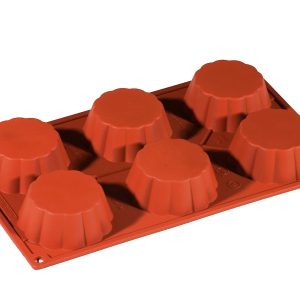 MOLDE SILICONA 6 BRIOCHETTE