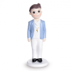 FIGURA COMUNION NIÑO PELO CASTAÑO