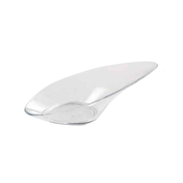 PLATO MONOPORCION -TRASPARENTE P/100PCS - MARTELLATO