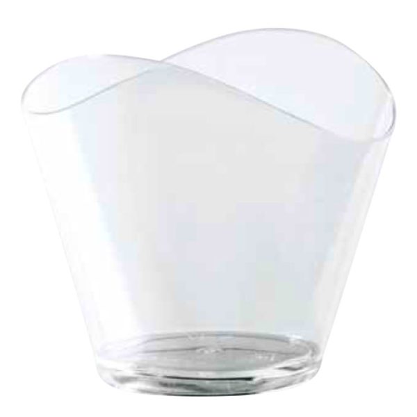 VASITO WAVE TRANSPARENTE - CAP. 50 ML PACK 100 PCS - MARTELLATO