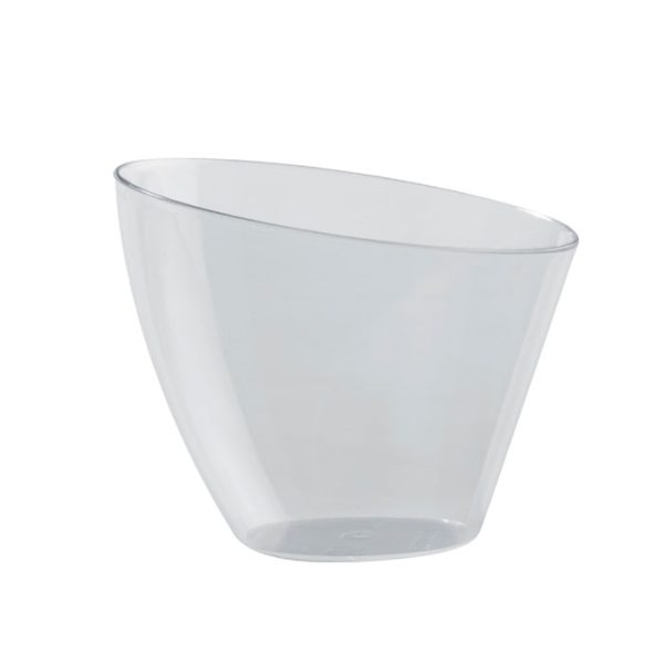 VASITO VELA TRANSPARENTE - CAP. 85 ML PACK 100 PCS - MARTELLATO
