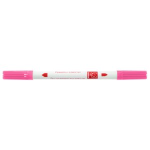 ROTULADOR CON DOBLE PUNTA ROSA Modecor
