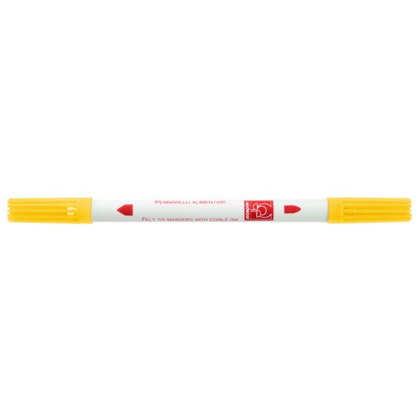 ROTULADOR DOBLE PUNTA AMARILLO Modecor