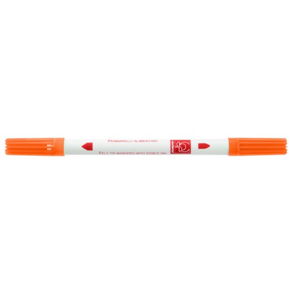ROTULADOR CON DOBLE PUNTA NARANJA Modecor