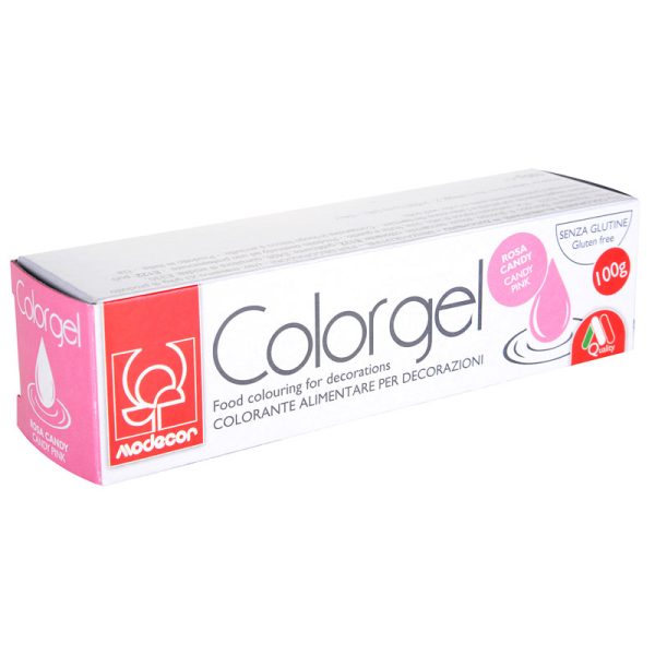 COLOR GEL 100g ROSA FRESA Modecor - Imagen 2