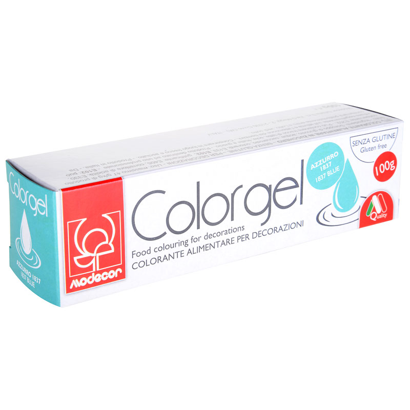 COLOR GEL 100g AZUL Modecor - Imagen 2