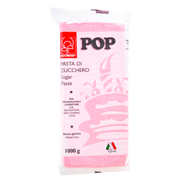 FONDANT 1KG POP ROSA CONFITE MODECOR