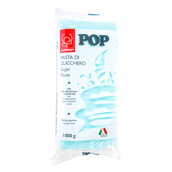 FONDANT 1KG POP AZUL CONFITE MODECOR