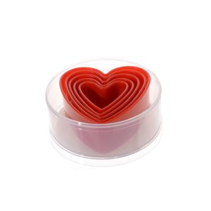 SET MOLDES CORTADORES X GALLETAS CORAZON