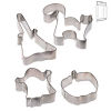 CORTADORES INOX HALLOWEEN 4 FIGURAS MODECOR