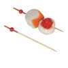 PICKS DE BAMBÚ BOLA ROJA "KYOTO" - PACKNWOOD