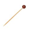 PICKS DE BAMBÚ CON DECORACIÓN DEPORTIVA - BALONCESTO - PACKNWOOD