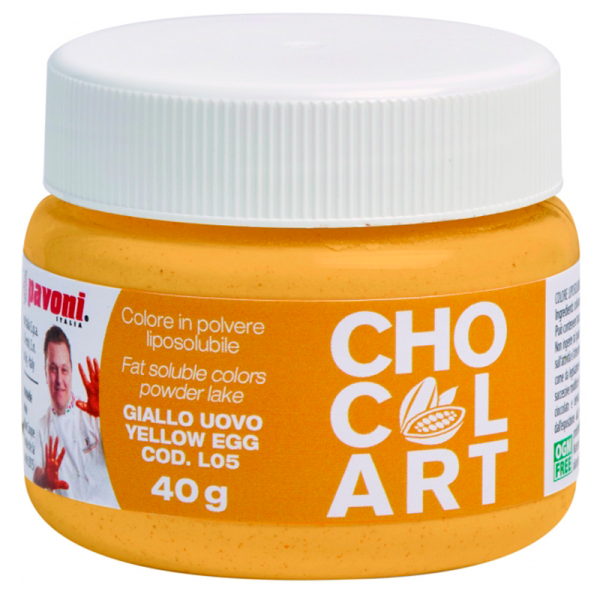 Polvo liposoluble amarillo huevo 40 gr