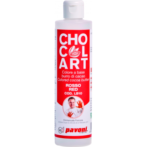 Manteca de cacao gr.200 rojo Pavoni