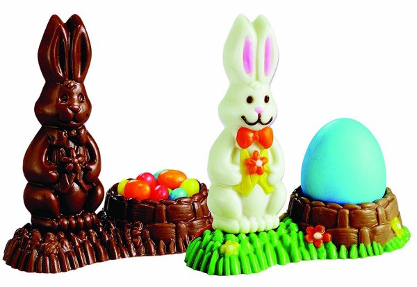 MOLDES PIRULETA CONEJOS PASCUA - Imagen 2