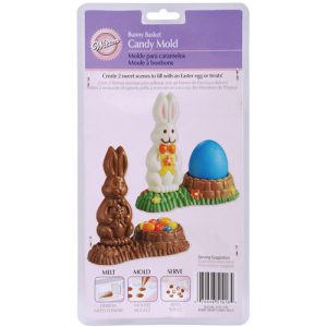 MOLDES PIRULETA CONEJOS PASCUA
