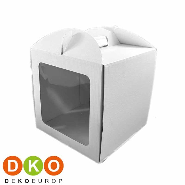 CAJA PARA TARTAS 18X18X18 CM 5 UNDS - Imagen 3