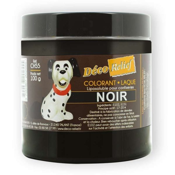 COLORANTE LACA LIPO NEGRO DECORELIEF 100 GRS