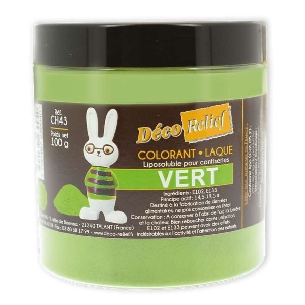 COLORANTE LACA LIPO VERDE DECORELIEF 100 GRS